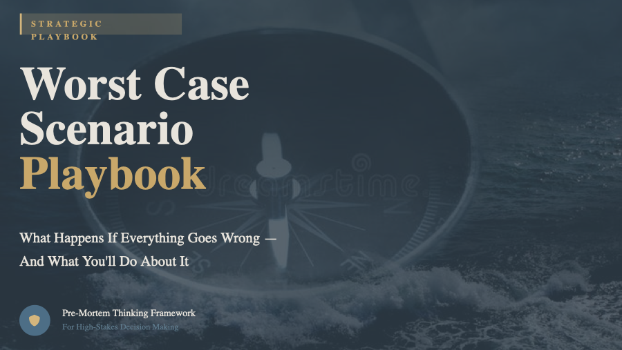 Cover Worst Case Scenario Playbook